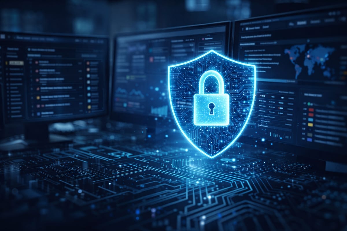 Cyber security monitoring dashboard